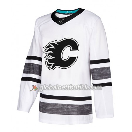 Calgary Flames Hockeydrakt Blank Hvit 2019 NHL All-Star Adidas Authentic - Herre